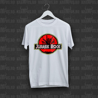 Tricou Jurassic Rock Parodie Logo Jurassic Park