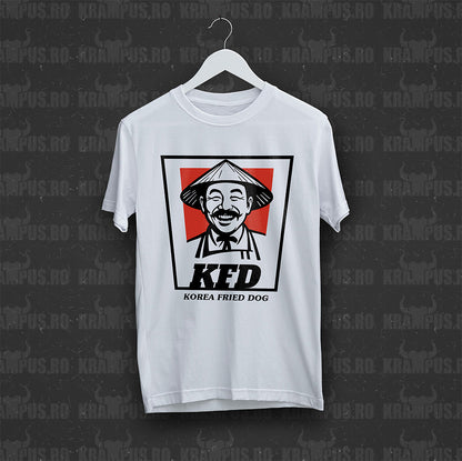 Tricou KFD Korea Fried Dog Parodie Logo KFC