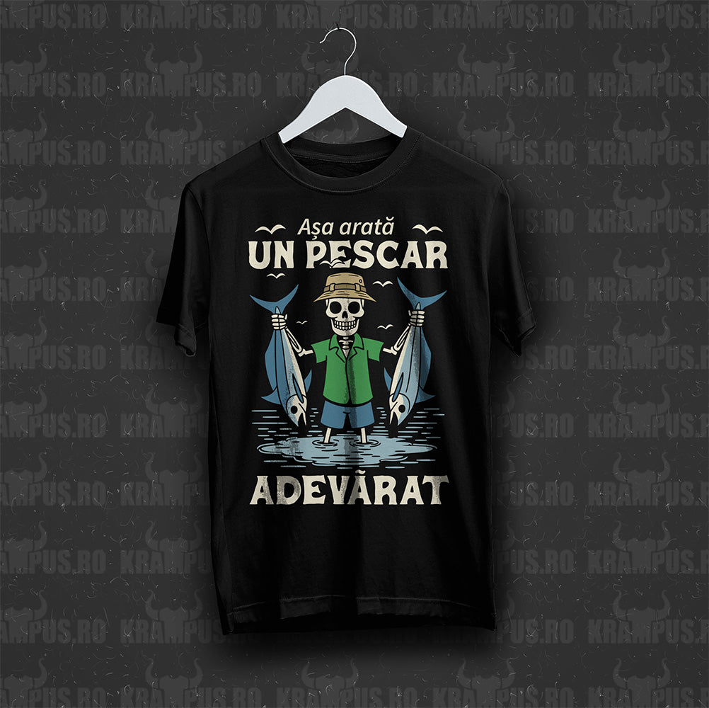 Tricou Asa Arata Un Pescar Adevarat