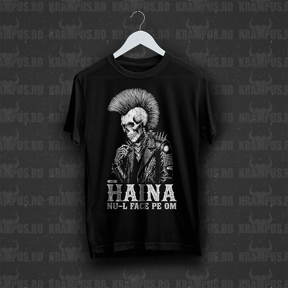 Tricou Negru Haina Nu-l Face Pe Om