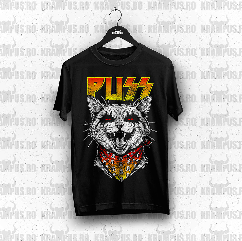 Tricou Puss Pisica Rock