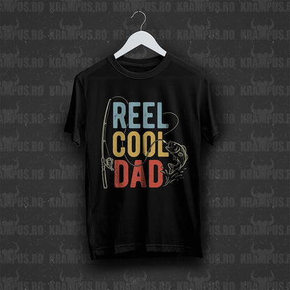 Tricou Negru Reel Cool Dad