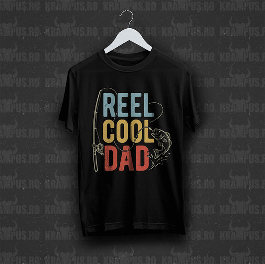 Tricou Negru Reel Cool Dad