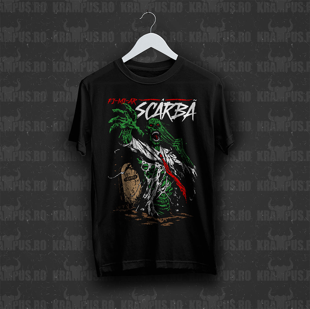 Tricou Fi-mi-ar Scarba Zombi