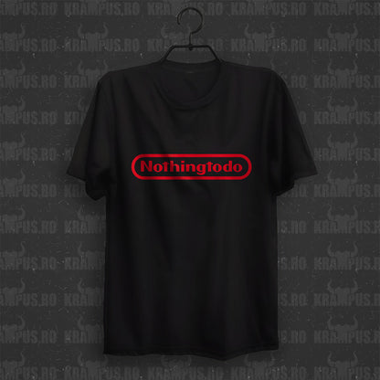 Tricou Nothingtodo Parodie Logo Nintendo