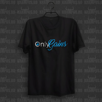 Tricou Only Gains Parodie Logo OnlyFans
