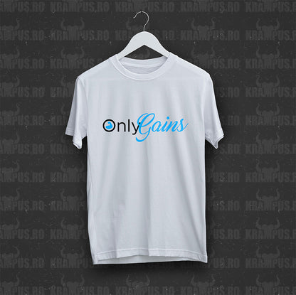 Tricou Only Gains Parodie Logo OnlyFans