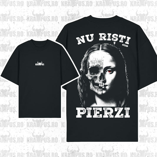 Tricou Oversize Nu Riști Pierzi