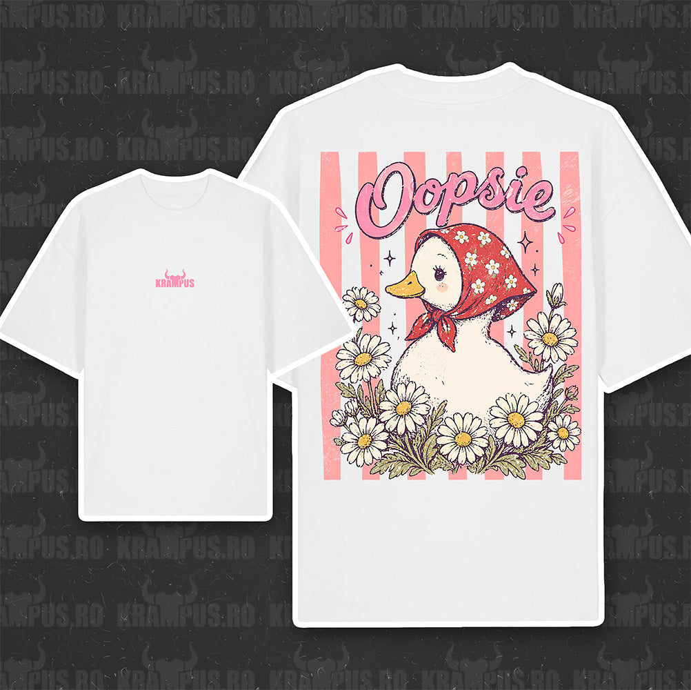 Tricou Oversize Oopsie Duck