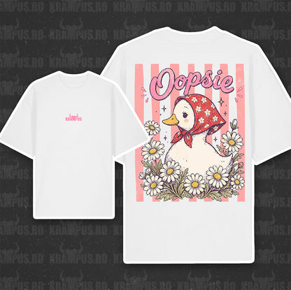 Tricou Oversize Oopsie Duck