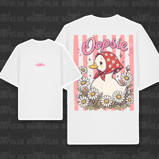 Tricou Oversize Oopsie Duck