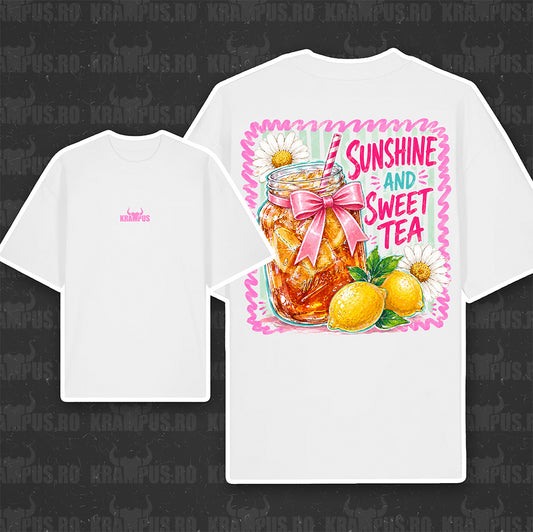 Tricou Oversize Sunshine Sweet Tea