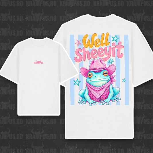 Tricou Oversize Well Sheeyit Frog