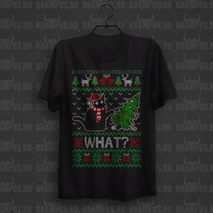 Tricou Pisica Craciun What