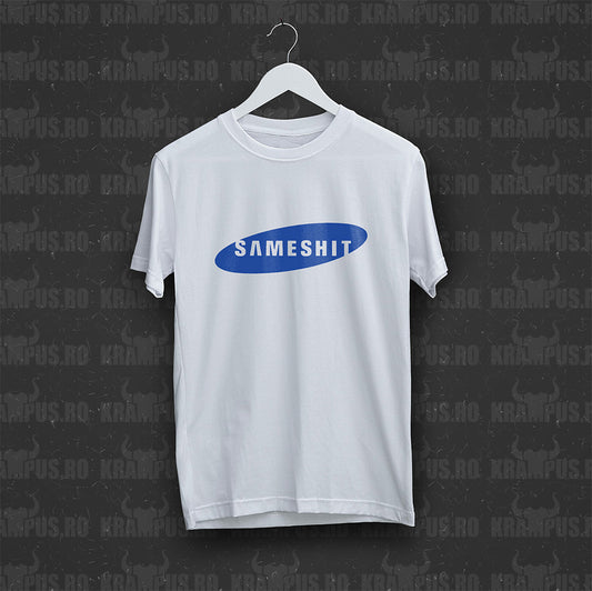 Tricou Sameshit Parodie Logo Samsung