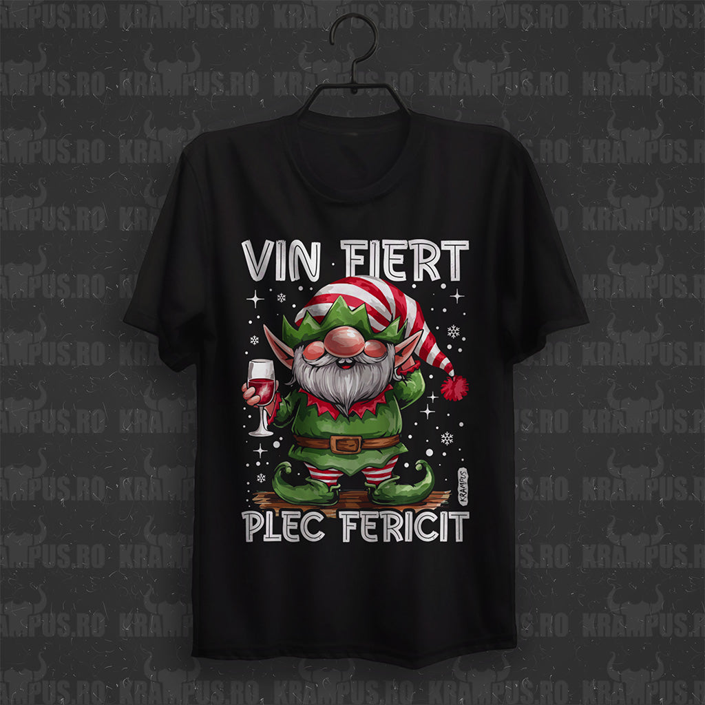 Tricou Vin Fiert Plec Fericit Spiridus
