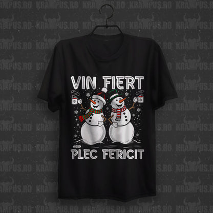 Tricou Vin Fiert Plec Fericit Oameni De Zapada