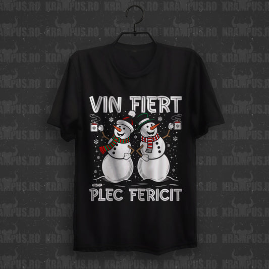 Tricou Vin Fiert Plec Fericit Oameni De Zapada