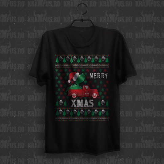 Tricou Merry Xmas Dino